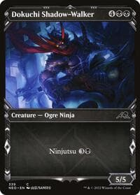 Dokuchi Shadow-Walker (Showcase) - Kamigawa: Neon Dynasty - Magic: The Gathering card