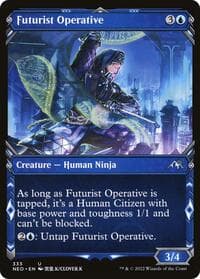 Futurist Operative (Showcase) - Kamigawa: Neon Dynasty - Magic: The Gathering card