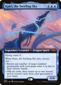 Kairi, the Swirling Sky (Extended Art) - Kamigawa: Neon Dynasty - Magic: The Gathering card