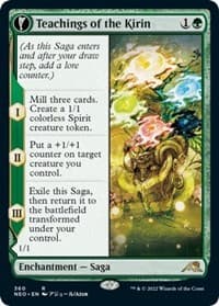 Teachings of the Kirin (Showcase) - Kamigawa: Neon Dynasty - Magic: The Gathering card