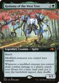 Kodama of the West Tree (Extended Art) - Kamigawa: Neon Dynasty - Magic: The Gathering card