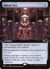 Mirror Box (Extended Art) - Kamigawa: Neon Dynasty - Magic: The Gathering card