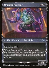 Nezumi Prowler (Showcase) - Kamigawa: Neon Dynasty - Magic: The Gathering card