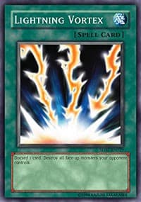 Lightning Vortex - Structure Deck: Rise of the Dragon Lords - YuGiOh card
