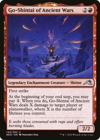 Go-Shintai of Ancient Wars - Kamigawa: Neon Dynasty - Magic: The Gathering card