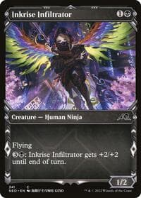 Inkrise Infiltrator (Showcase) - Kamigawa: Neon Dynasty - Magic: The Gathering card