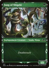 Fang of Shigeki (Showcase) - Kamigawa: Neon Dynasty - Magic: The Gathering card