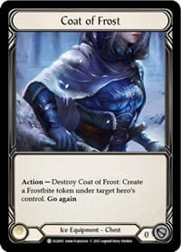 Coat of Frost - Blitz Deck: Tales of Aria - Oldhim - Flesh and Blood TCG card