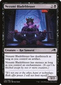 Nezumi Bladeblesser - Kamigawa: Neon Dynasty - Magic: The Gathering card