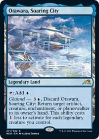 Otawara, Soaring City - Kamigawa: Neon Dynasty - Magic: The Gathering card