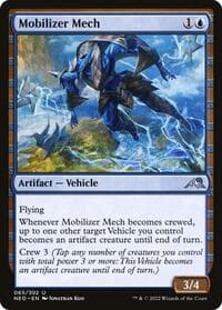 Mobilizer Mech - Kamigawa: Neon Dynasty - Magic: The Gathering card