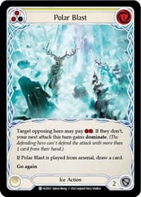 Polar Blast (Yellow) - Blitz Deck: Tales of Aria - Oldhim - Flesh and Blood TCG card