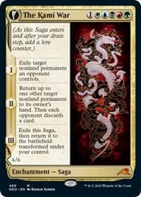 The Kami War (Extended Art) - Kamigawa: Neon Dynasty - Magic: The Gathering card