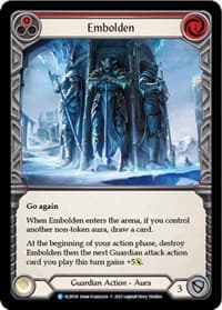 Embolden (Red) - Blitz Deck: Tales of Aria - Oldhim - Flesh and Blood TCG card
