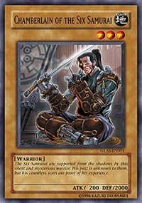 Chamberlain of the Six Samurai - Gladiator's Assault - YuGiOh card
