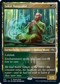 Jukai Naturalist - Promo Pack: Kamigawa: Neon Dynasty - Magic: The Gathering card
