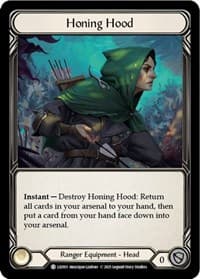 Honing Hood - Blitz Deck: Tales of Aria - Lexi - Flesh and Blood TCG card