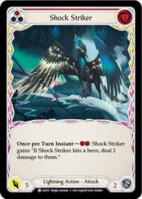 Shock Striker (Red) - Blitz Deck: Tales of Aria - Lexi - Flesh and Blood TCG card