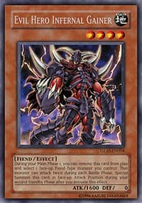 Evil Hero Infernal Gainer - Gladiator's Assault - YuGiOh card