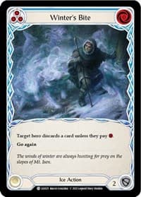 Winter's Bite (Blue) - Blitz Deck: Tales of Aria - Lexi - Flesh and Blood TCG card