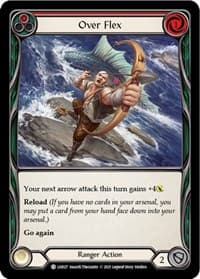Over Flex (Red) - Blitz Deck: Tales of Aria - Lexi - Flesh and Blood TCG card