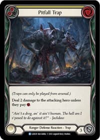 Pitfall Trap - Blitz Deck: Tales of Aria - Lexi - Flesh and Blood TCG card