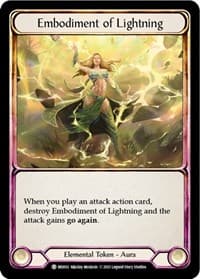 Embodiment of Lightning // Embodiment of Earth - Blitz Deck: Tales of Aria - Briar - Flesh and Blood TCG card