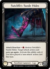 Sutcliffe's Suede Hides - Blitz Deck: Tales of Aria - Briar - Flesh and Blood TCG card