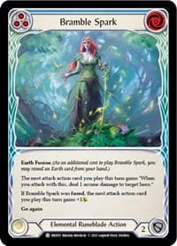 Bramble Spark (Blue) - Blitz Deck: Tales of Aria - Briar - Flesh and Blood TCG card
