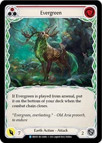 Evergreen (Red) - Blitz Deck: Tales of Aria - Briar - Flesh and Blood TCG card