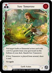 Sow Tomorrow (Red) - Blitz Deck: Tales of Aria - Briar - Flesh and Blood TCG card