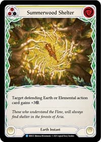 Summerwood Shelter (Yellow) - Blitz Deck: Tales of Aria - Briar - Flesh and Blood TCG card