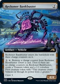 Reckoner Bankbuster (Extended Art) - Kamigawa: Neon Dynasty - Magic: The Gathering card