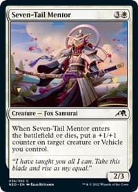 Seven-Tail Mentor - Kamigawa: Neon Dynasty - Magic: The Gathering card