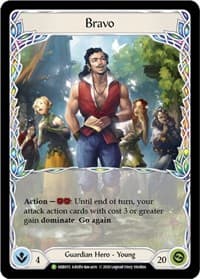 Bravo - HER055 - Flesh and Blood: Promo Cards - Flesh and Blood TCG card
