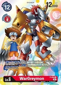 WarGreymon - Digimon Promotion Cards - Digimon Card Game card