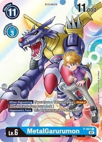 MetalGarurumon - Digimon Promotion Cards - Digimon Card Game card