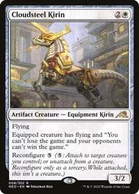 Cloudsteel Kirin - Kamigawa: Neon Dynasty - Magic: The Gathering card