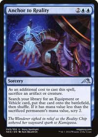 Anchor to Reality - Kamigawa: Neon Dynasty - Magic: The Gathering card
