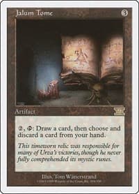 Jalum Tome - Classic Sixth Edition - Magic: The Gathering card