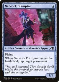 Network Disruptor - Kamigawa: Neon Dynasty - Magic: The Gathering card