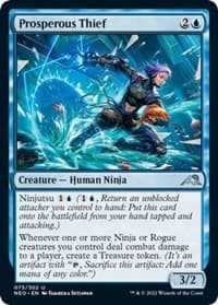 Prosperous Thief - Kamigawa: Neon Dynasty - Magic: The Gathering card