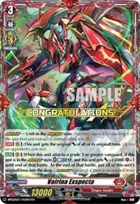 Vairina Exspecta - V Promo Cards - Cardfight Vanguard card