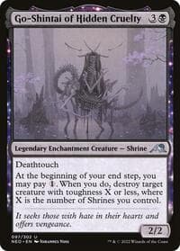 Go-Shintai of Hidden Cruelty - Kamigawa: Neon Dynasty - Magic: The Gathering card