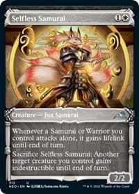 Selfless Samurai (Showcase) - Kamigawa: Neon Dynasty - Magic: The Gathering card