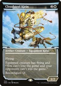 Cloudsteel Kirin (Showcase) - Kamigawa: Neon Dynasty - Magic: The Gathering card