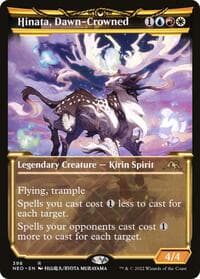 Hinata, Dawn-Crowned (Showcase) - Kamigawa: Neon Dynasty - Magic: The Gathering card