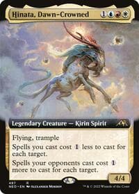 Hinata, Dawn-Crowned (Extended Art) - Kamigawa: Neon Dynasty - Magic: The Gathering card