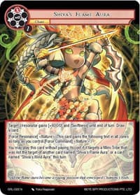 Shiva's Flame Aura - Game of Gods: Reloaded - Force of Will card