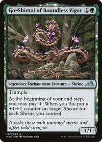 Go-Shintai of Boundless Vigor - Kamigawa: Neon Dynasty - Magic: The Gathering card